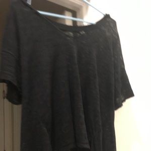 We The Free Black Blouse